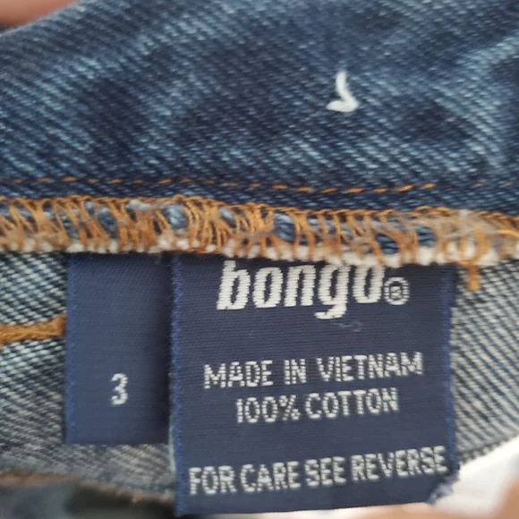 Vintage BONGO Blue High Waisted Jeans - Picture 8 of 10